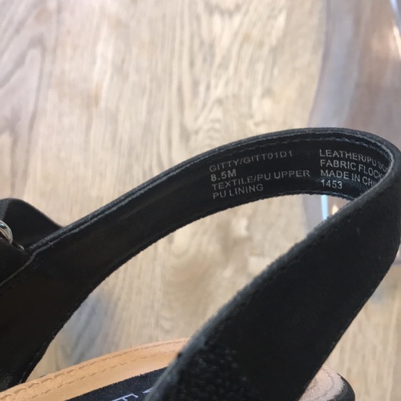 STEVEN by Steve Madden Sandal in Black Size 8.5 - Picture 12 of 13